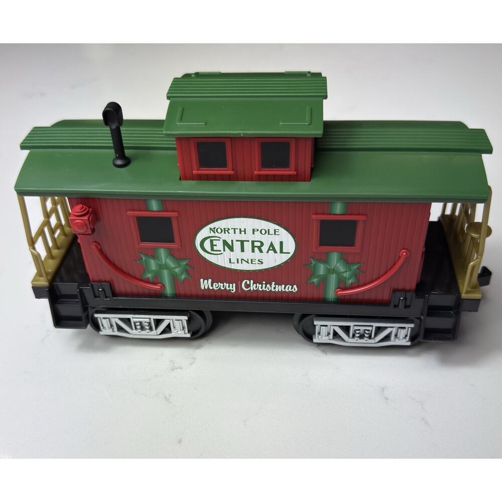 Lionel 7-11729 North Pole Central Line Replacement Lot Used Caboose